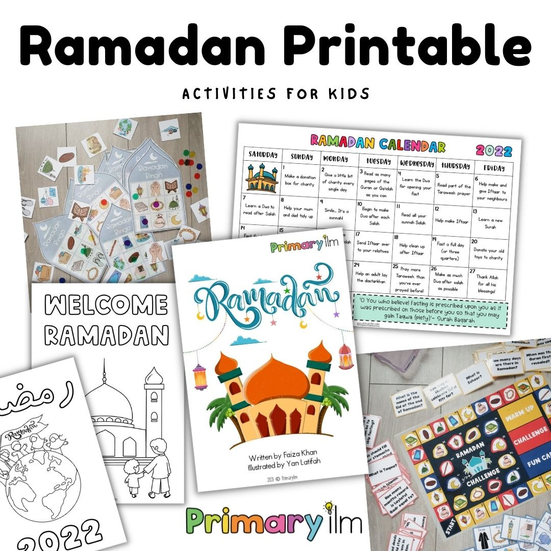 Ramadan Printable Activities - Primary Ilm for Ramadan Activity Printable