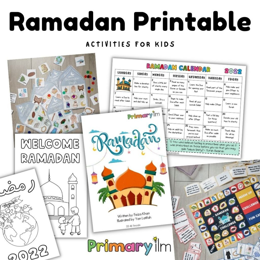 Ramadan Printable Activities - Primary Ilm in Free Ramadan Printables 2025