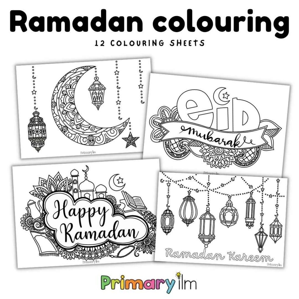 Ramadan Printable Kids FREE Printable HQ