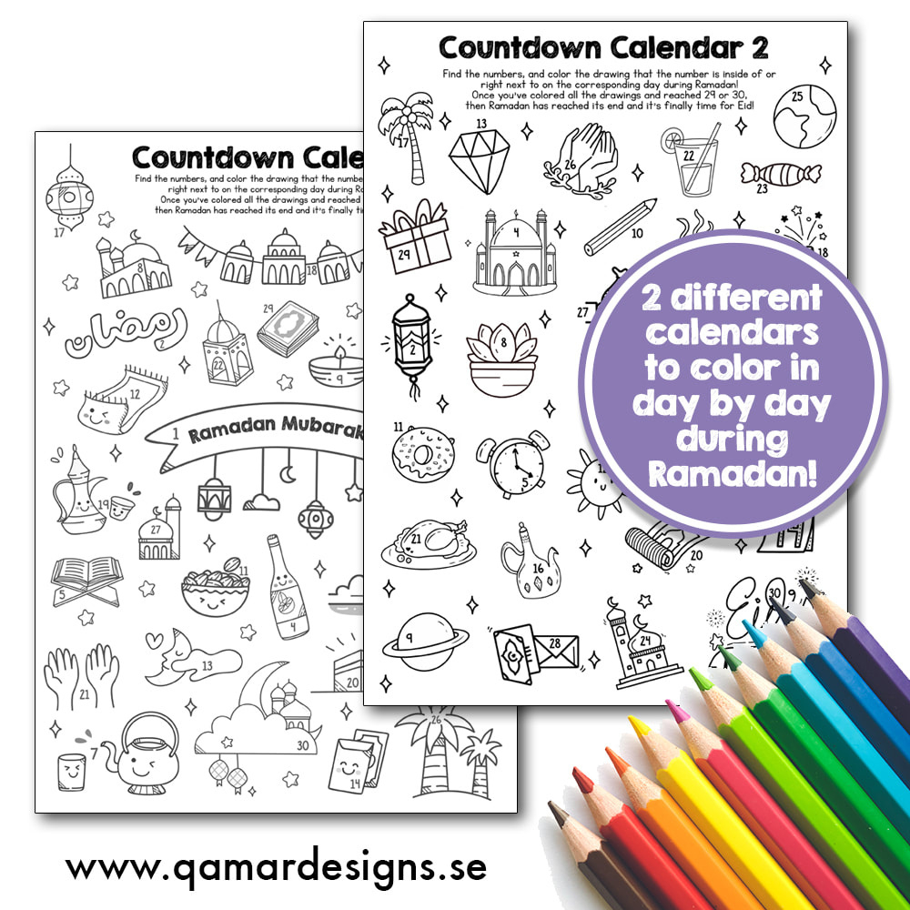 Ramadan Printables for Free Ramadan Calendar Printables