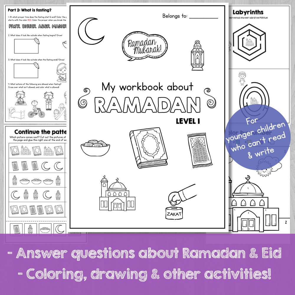 Ramadan Printables for Free Ramadan Printables For Toddlers