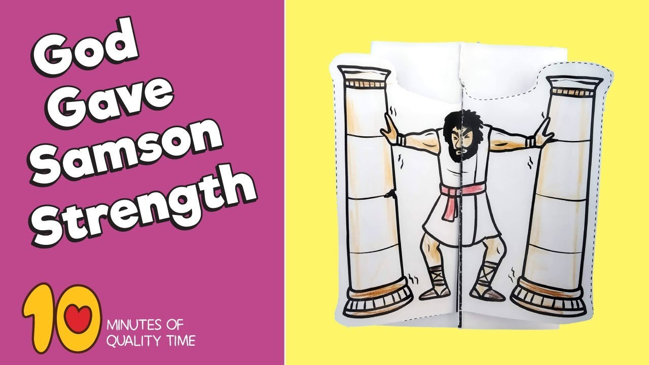 Samson Bible Craft – 10 Minutes Of Quality Time throughout Free Printable Samson Craft Template