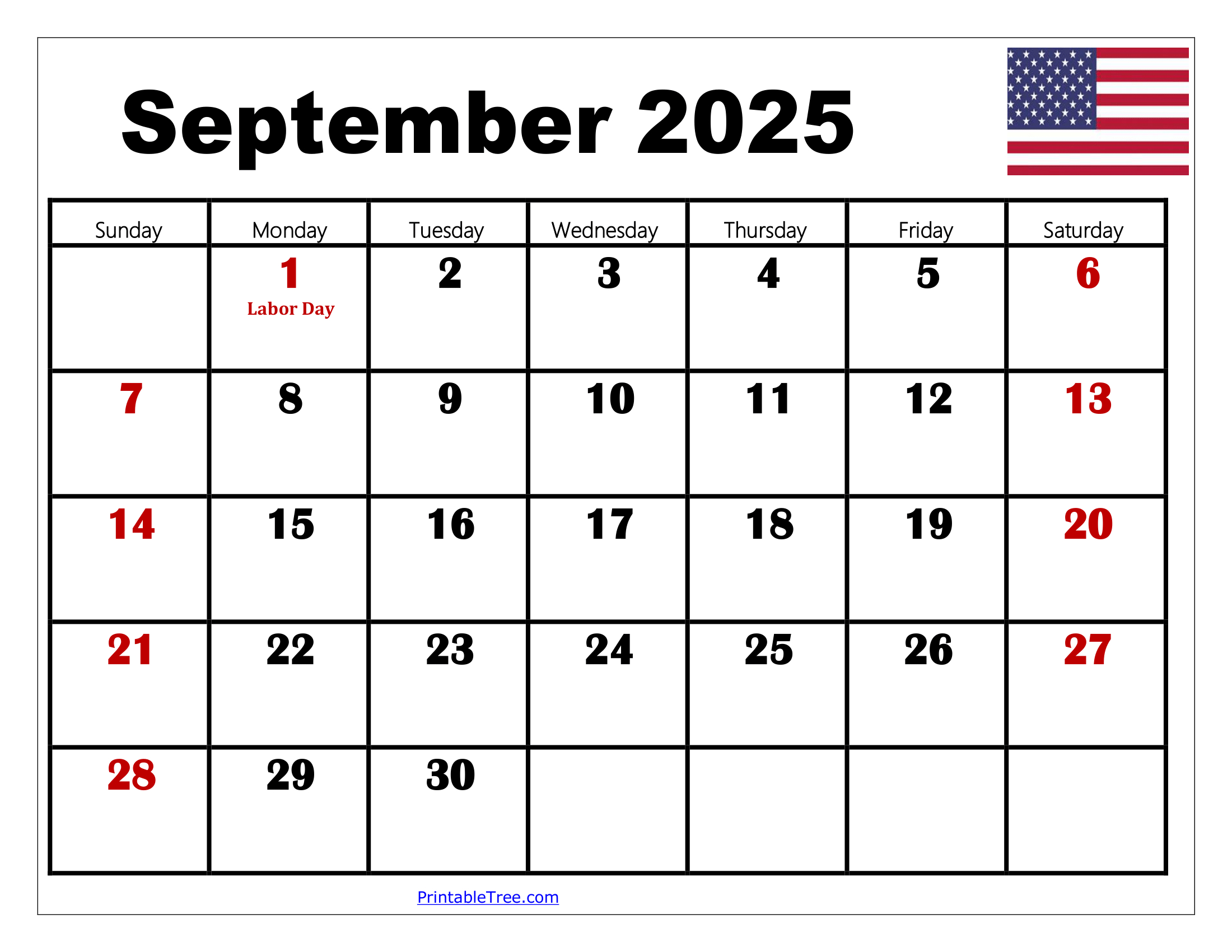 September 2025 Calendar Printable Pdf Template With Holidays with September 2025 Calendar with Holidays Printable Free