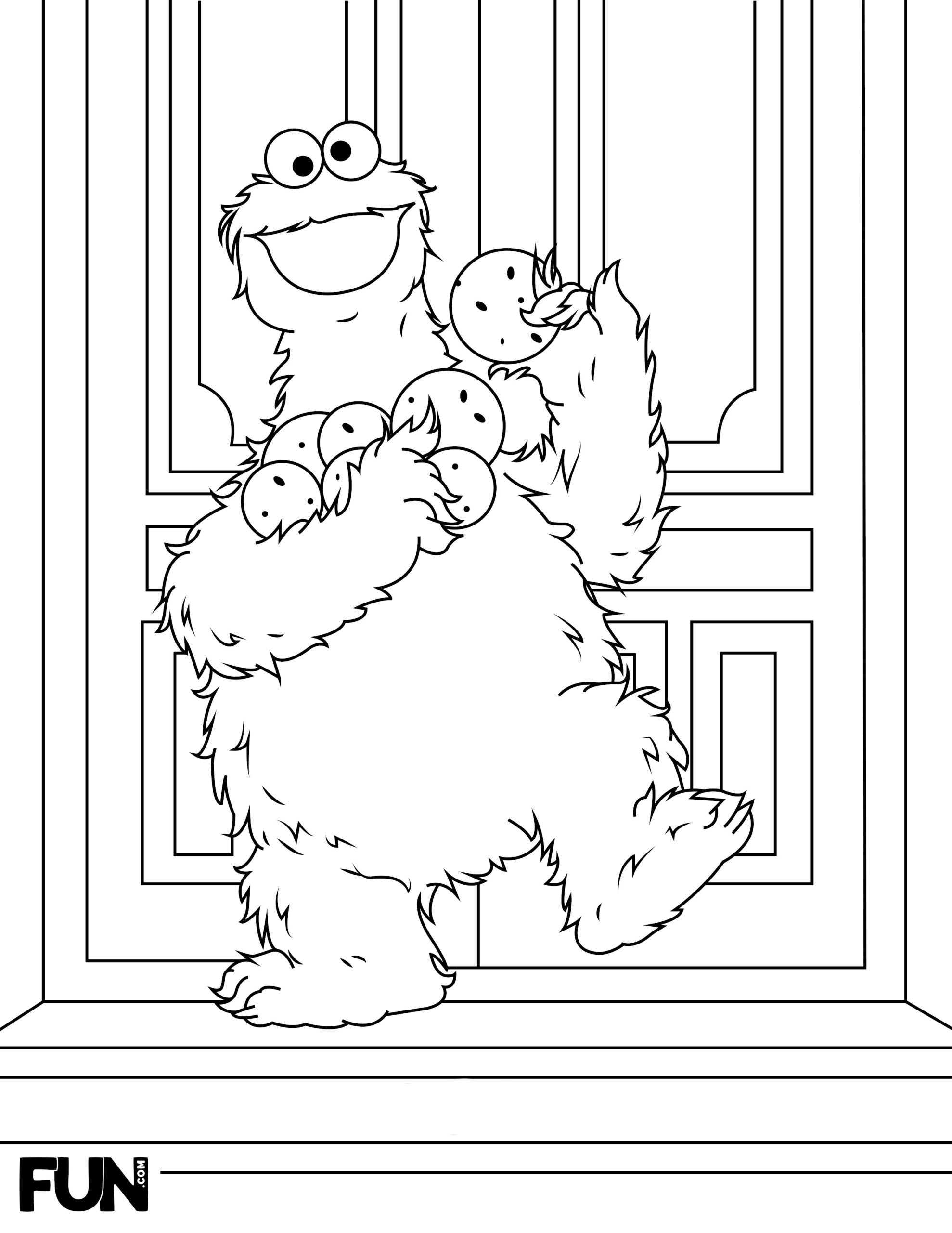 Sesame Street Coloring Pages [Printables] - Fun Blog pertaining to Free Printable Coloring Pages Sesame Street