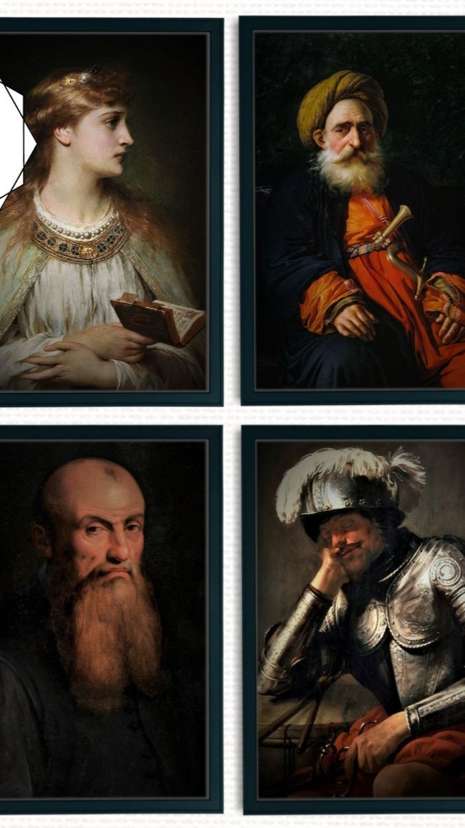 Set Of 16 Hogwarts Style Portraits Harry Potter Birthday Or inside Staircase Hogwarts Portraits Printable