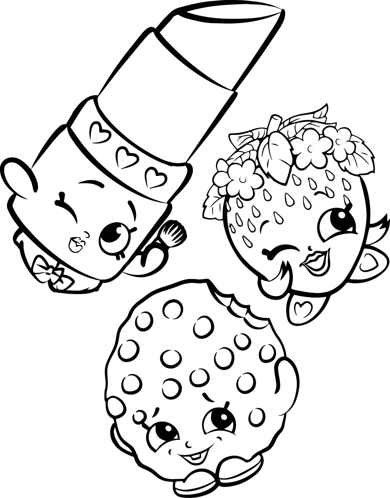 Shopkins Coloring Pages - Best Coloring Pages For Kids in Shopkins Colouring Pages Free Printable