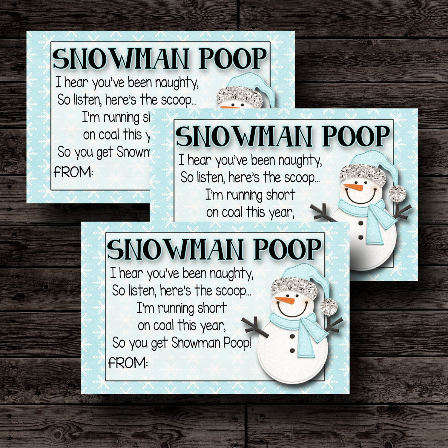 Snowman Poop Printable, Christmas Tags, Christmas Gift, For Friend throughout Snowman Poop Labels Free Printables