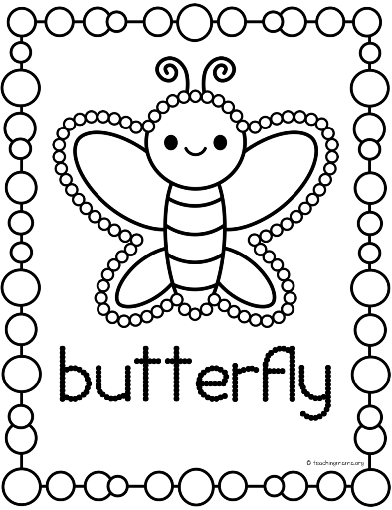 Spring Q-Tip Painting Printables - Teaching Mama throughout Free Printable Q Tip Painting Templates