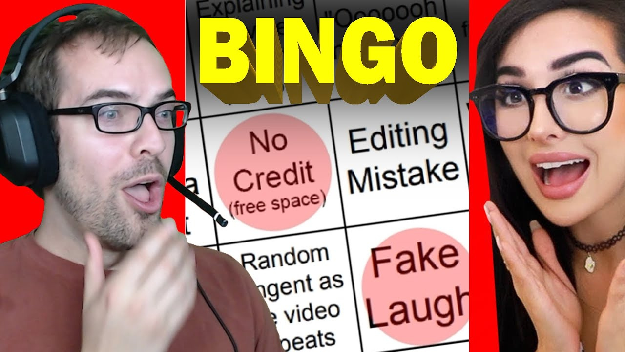 Sssniperwolf Bingo! pertaining to Sssniperwolf Bingo Card Generator