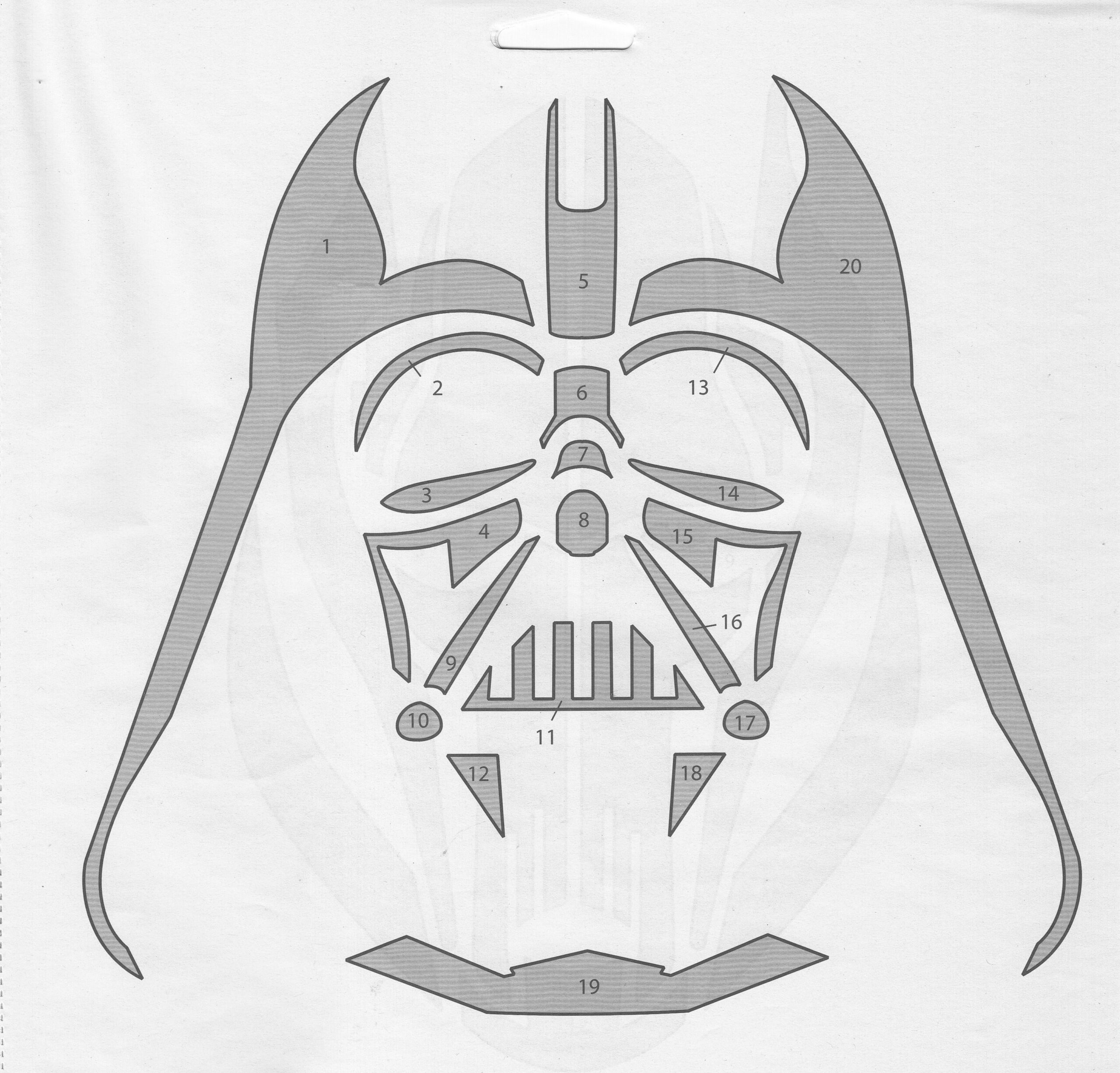 Star Wars: Darth Vader (Free Pumpkin Stencil - Pumpkin Pattern intended for Printable Darth Vader Stencil