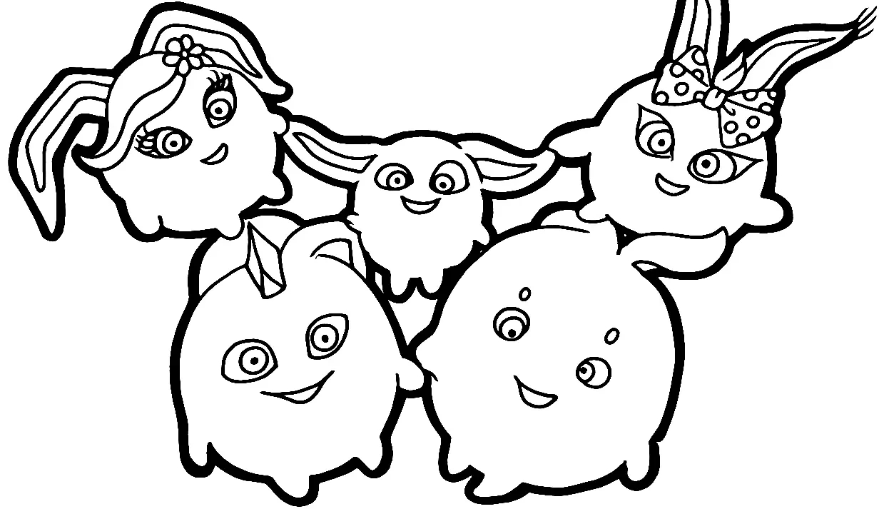 Sunny Bunnies Coloring Pages To Print - Free Printable Coloring Pages within Free Printable Sunny Bunnies Coloring Pages