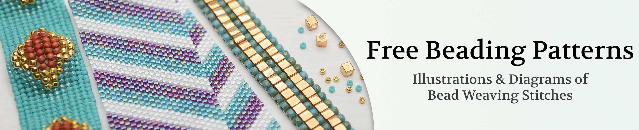 Table Of Contents: Free Beading Patterns — Beadaholique pertaining to Free Printable Loom Beading Patterns
