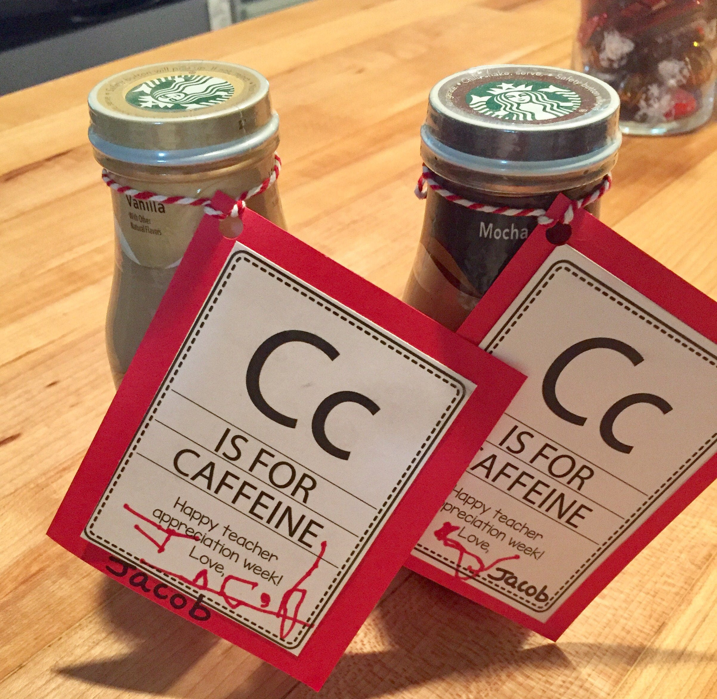 Teacher Appreciation Day -- Teacher Week -- C Is For Caffeine for C Is For Caffeine Free Printable