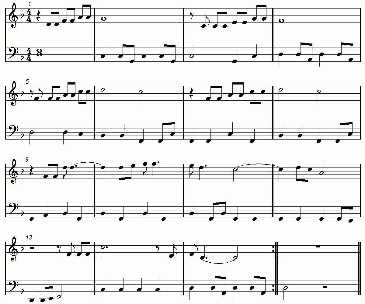 The Sound Of Silence Easy Piano Sheet Music | Easy Music in Easy Sheet Music For Piano Free Printable