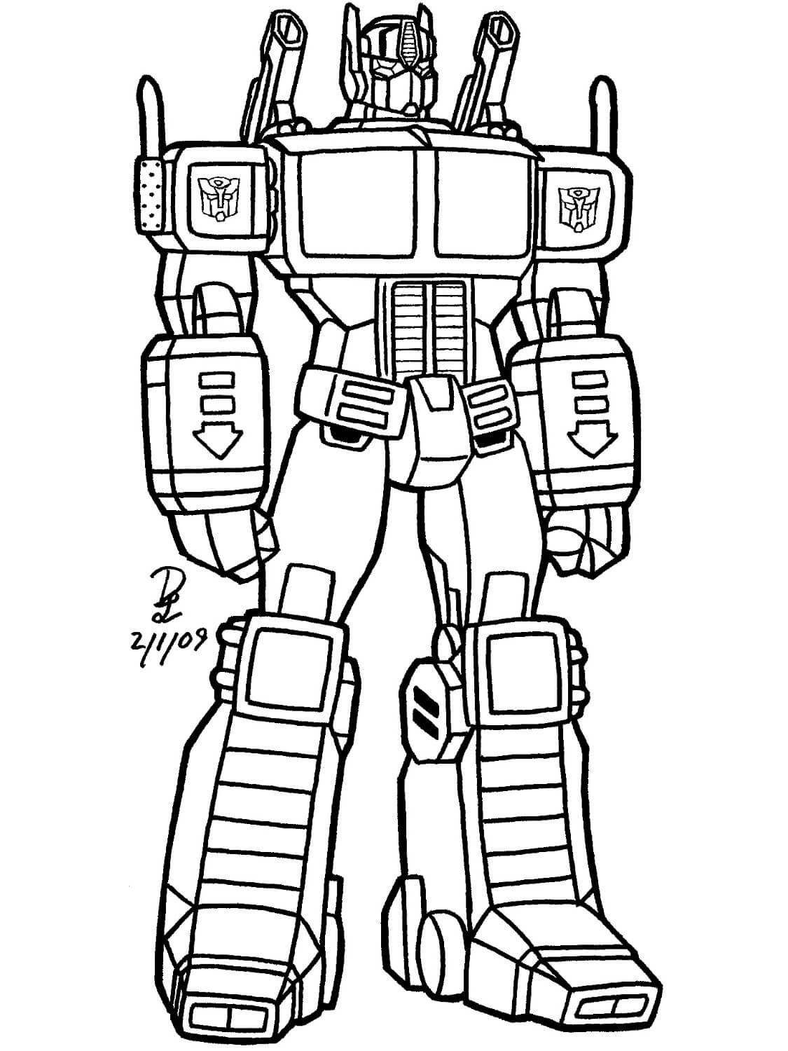 Transformers Coloring Pages – Printable Coloring Pages. Free inside Transformer Coloring Pages Free Printable