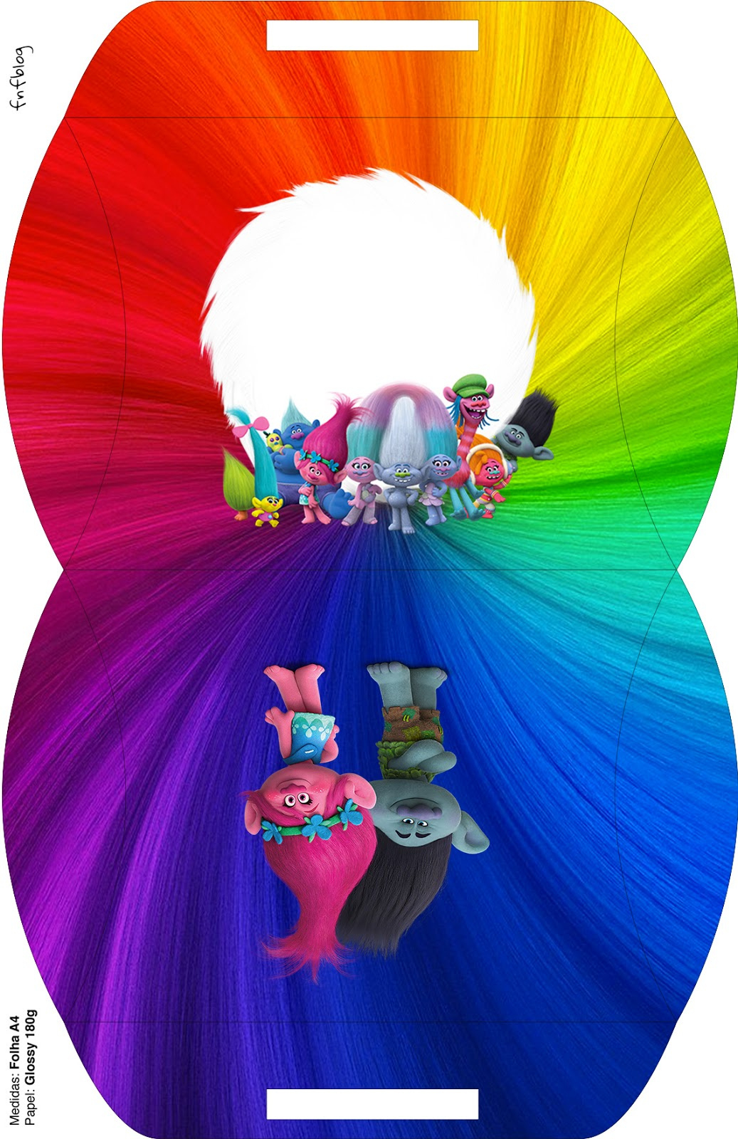 Trolls: Free Printable Boxes. - Oh My Fiesta! In English regarding Trolls Party Printables Free