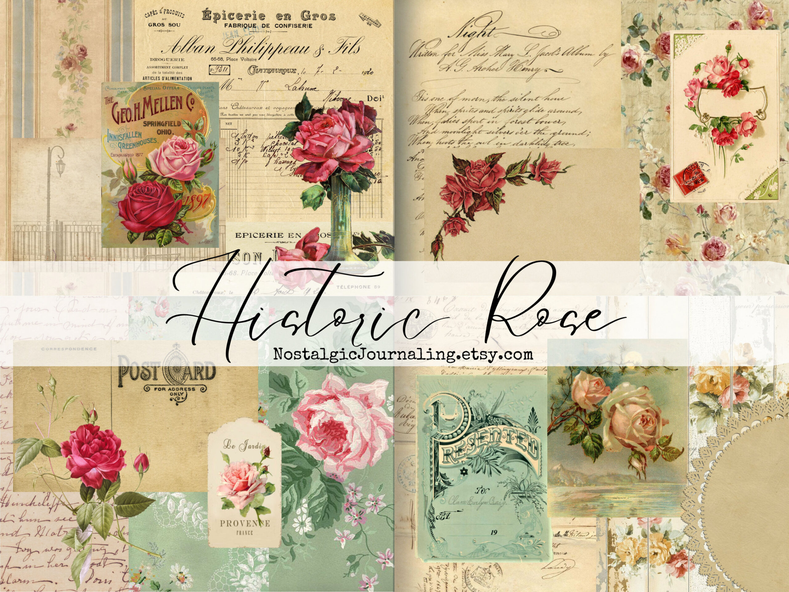 Tsunami Rose Printables - Etsy for Tsunami Rose Free Printables