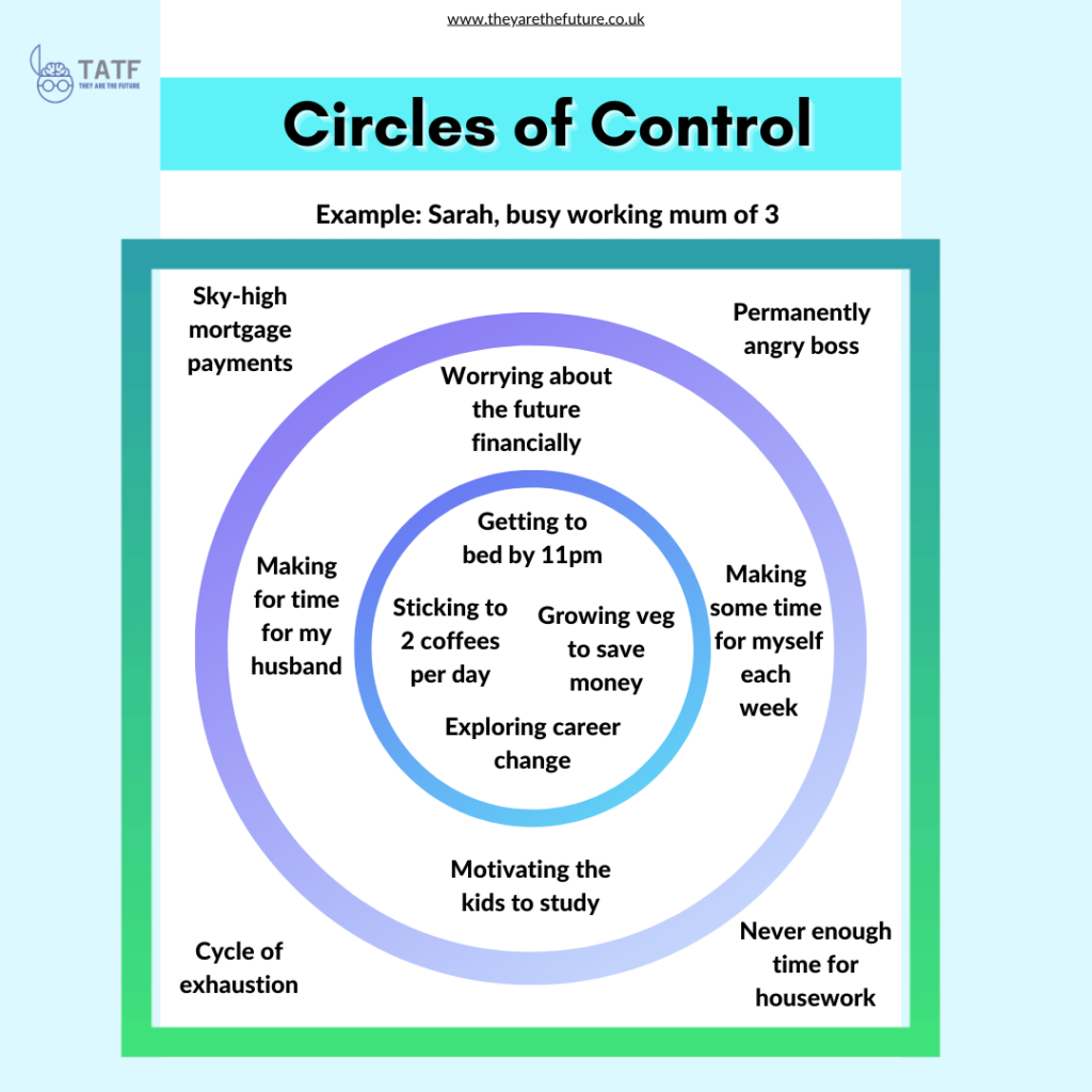 Use This Circle Of Control Exercise For Better Mental Health [Free throughout Circle of Control Worksheet Printable