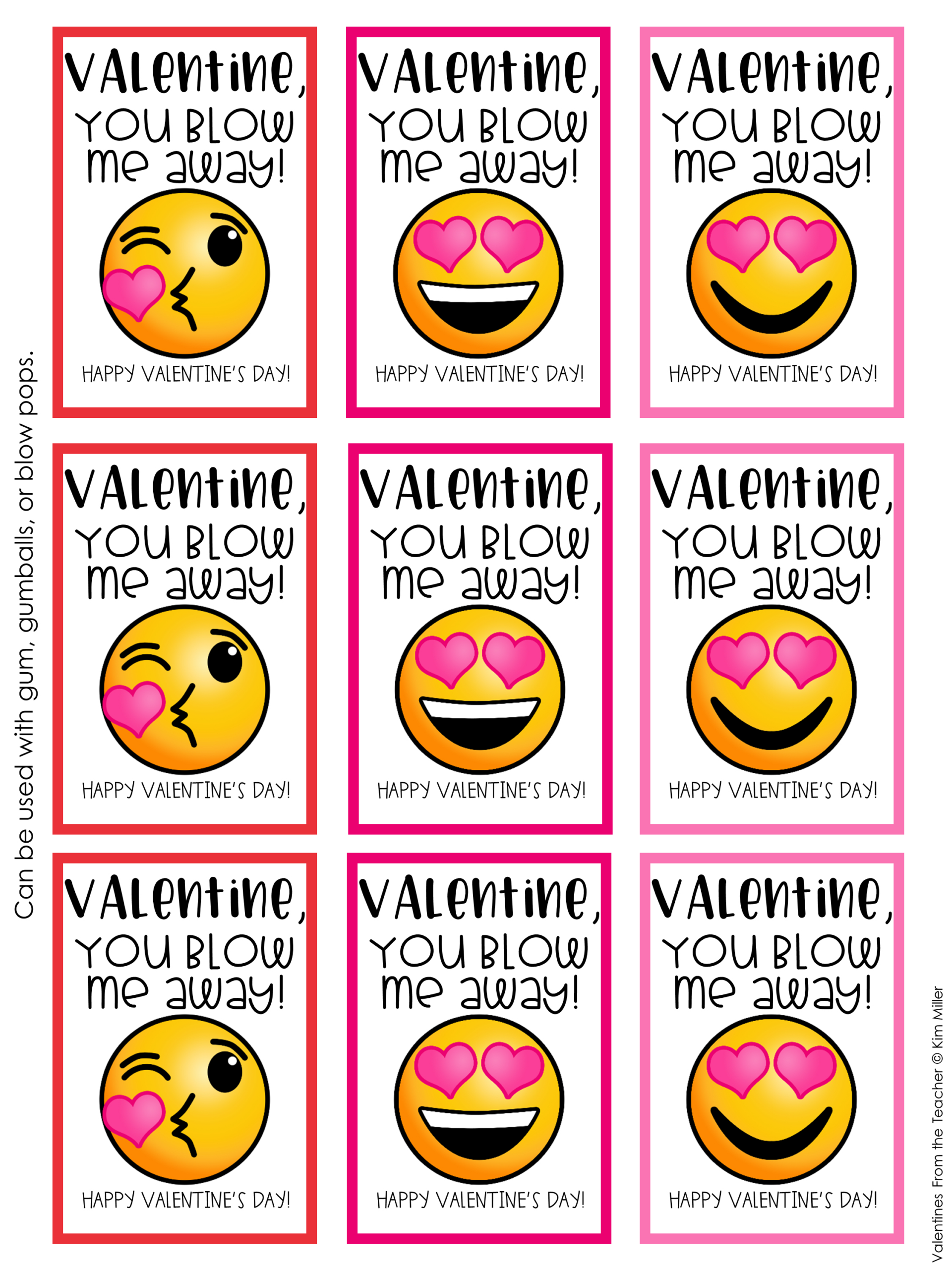 Valentines From Teacher Valentines Cards To Students Valentine&amp;#039;S for Printable Teacher Valentines For Students