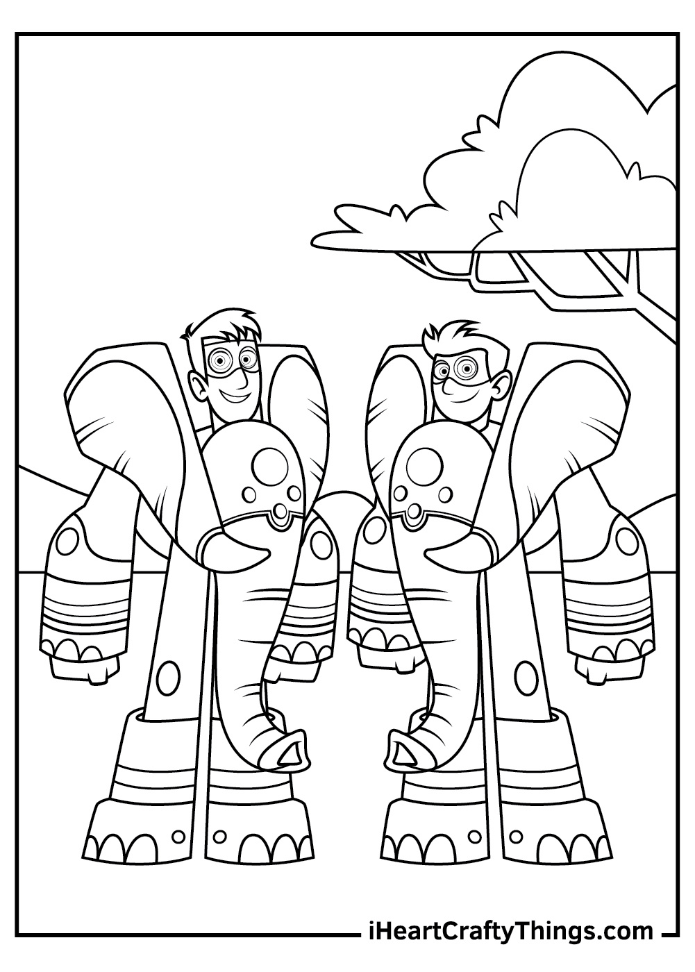 Wild Kratts Coloring Pages (100% Free Printables) throughout Wild Kratts Free Printables