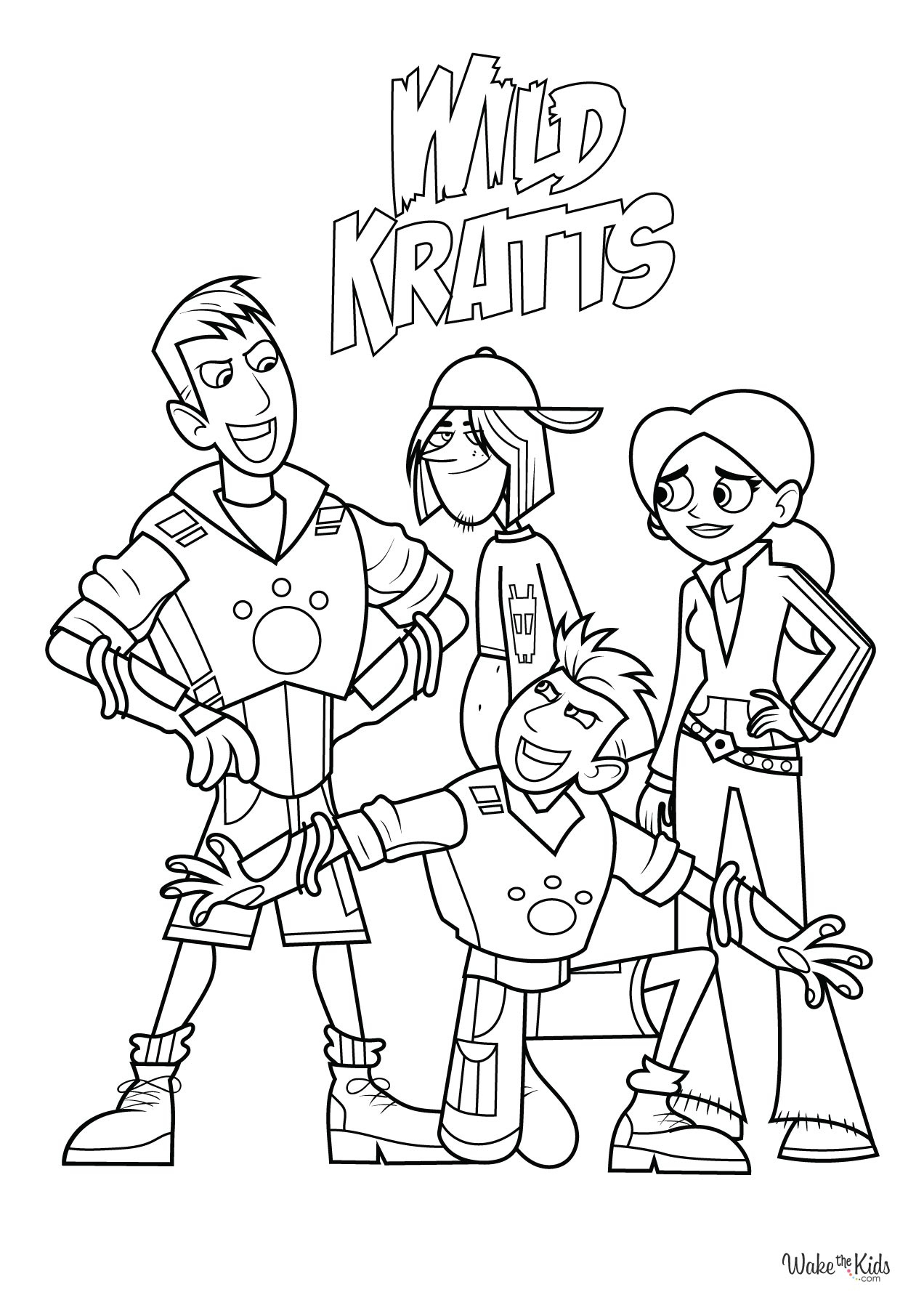 Wild Kratts Coloring Pages (Free Printable Pdfs) | Wakethekids with regard to Wild Kratts Free Printables