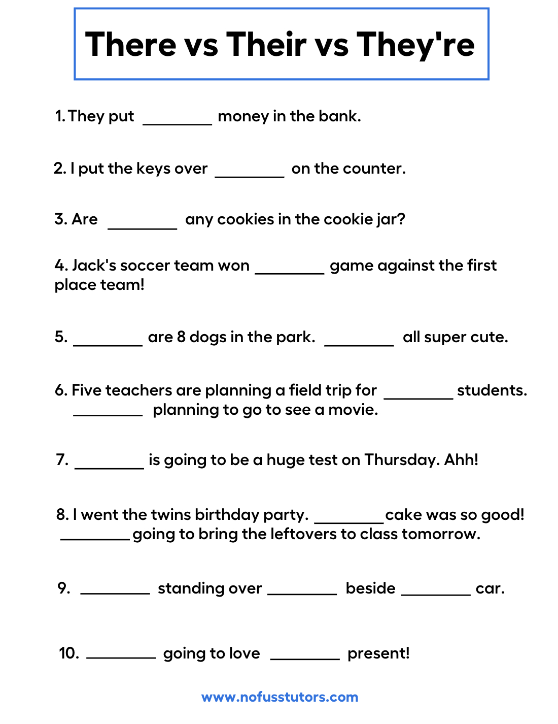 Worksheets For Grammar | Beautifully Designed Modern Worksheets with regard to Printable Grammar Worksheets For Grade 5
