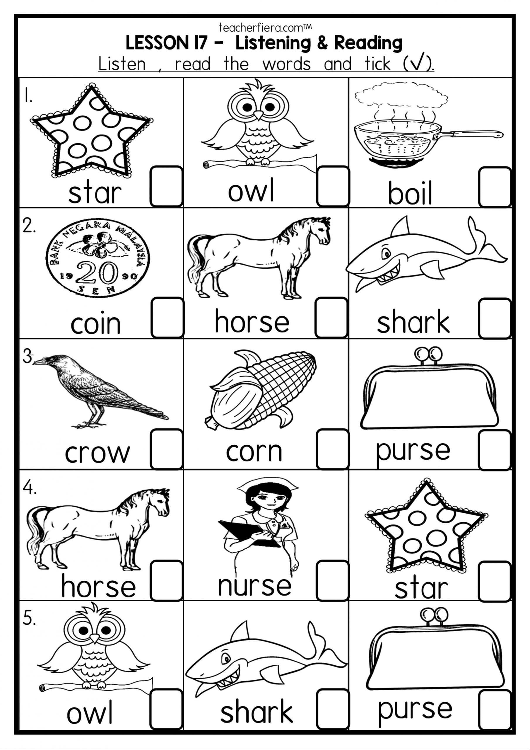 Year 1 Phonics Based Lessons Materials (Overview, Booklet with Phonics Booklets Printable Free