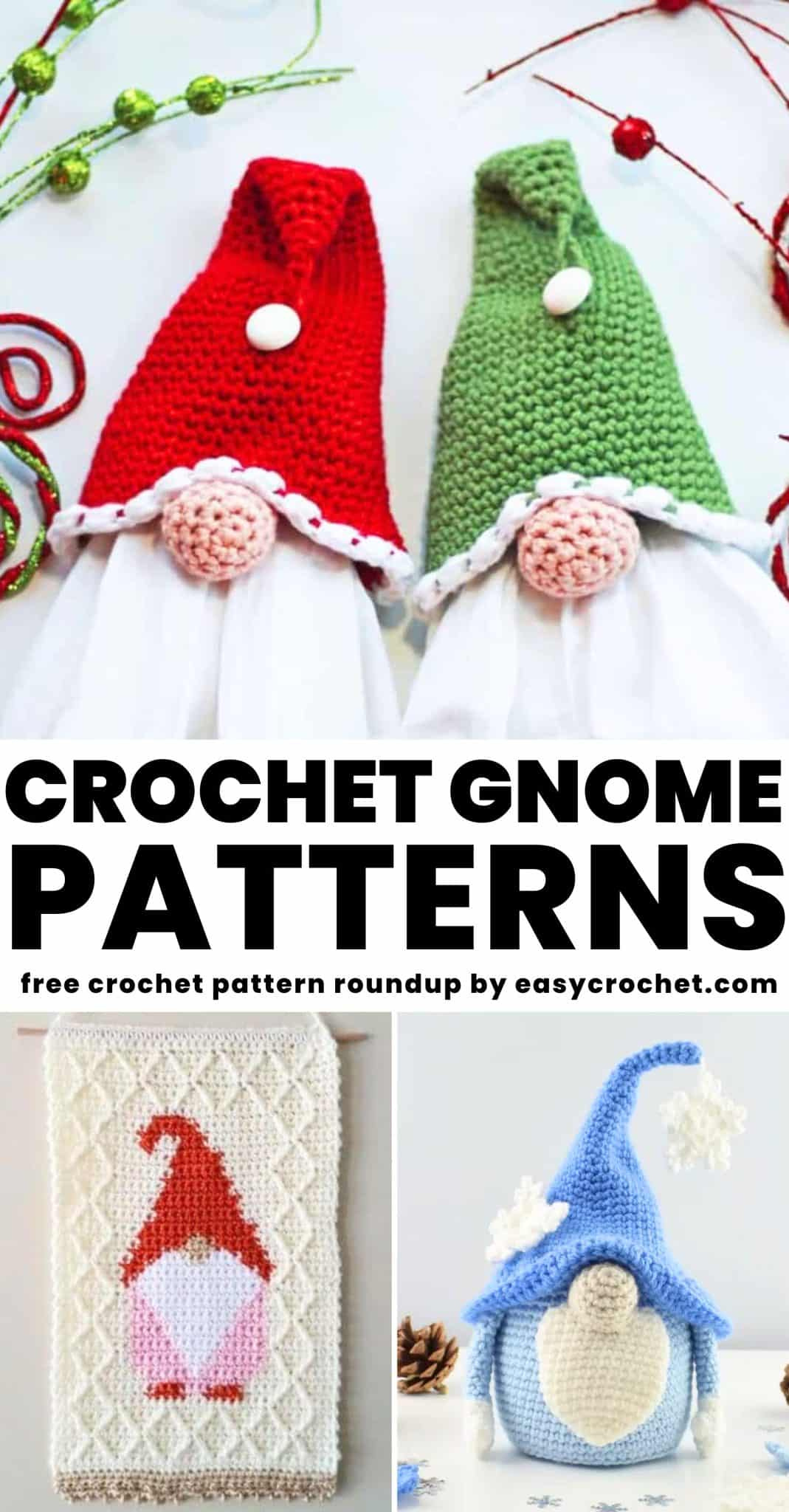 14 Free Crochet Patterns For Adorable Gnomes - Easy Crochet Patterns with regard to Printable Crochet Gnome Pattern Free