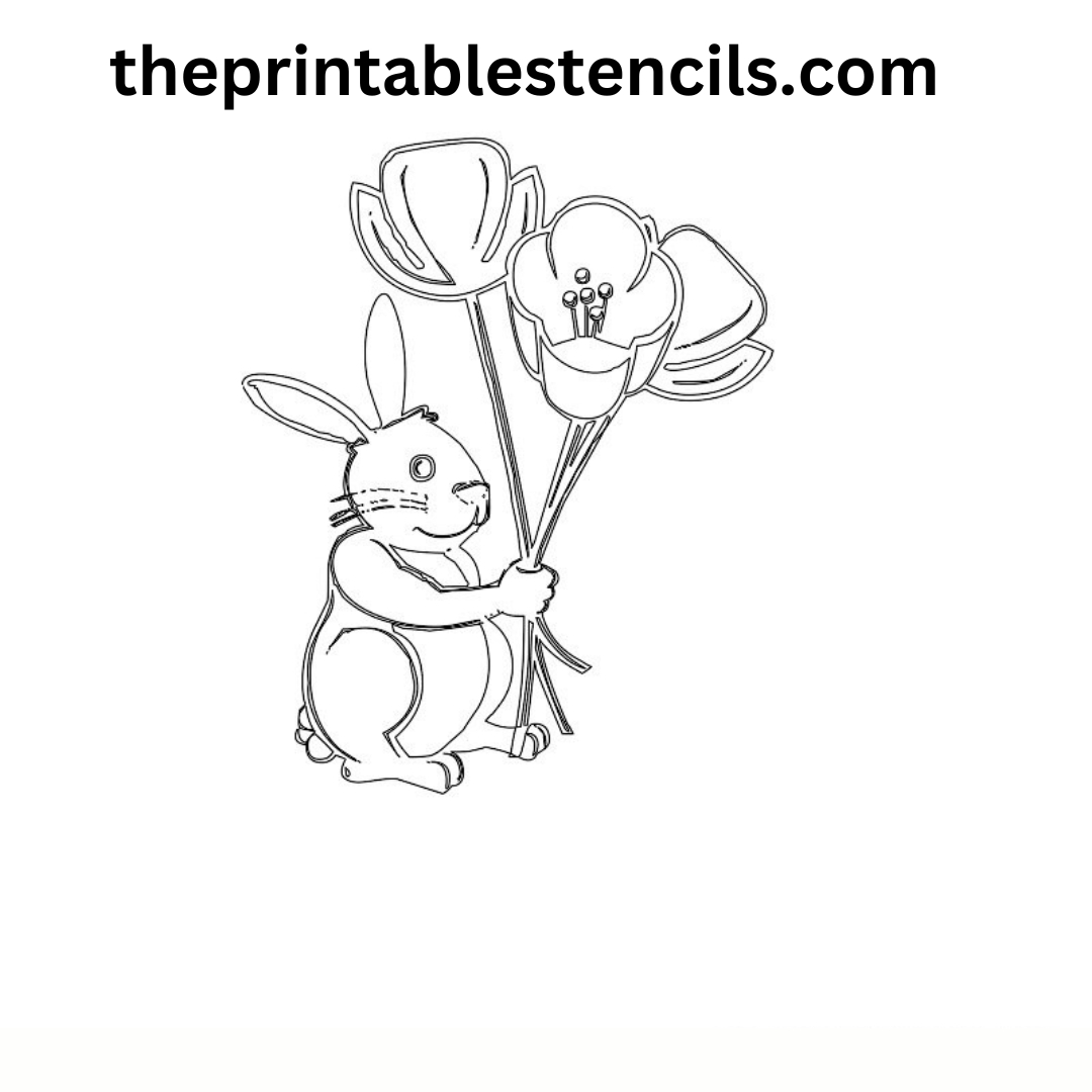 23 Free Printable Easter Stencils intended for Easter Stencil Free