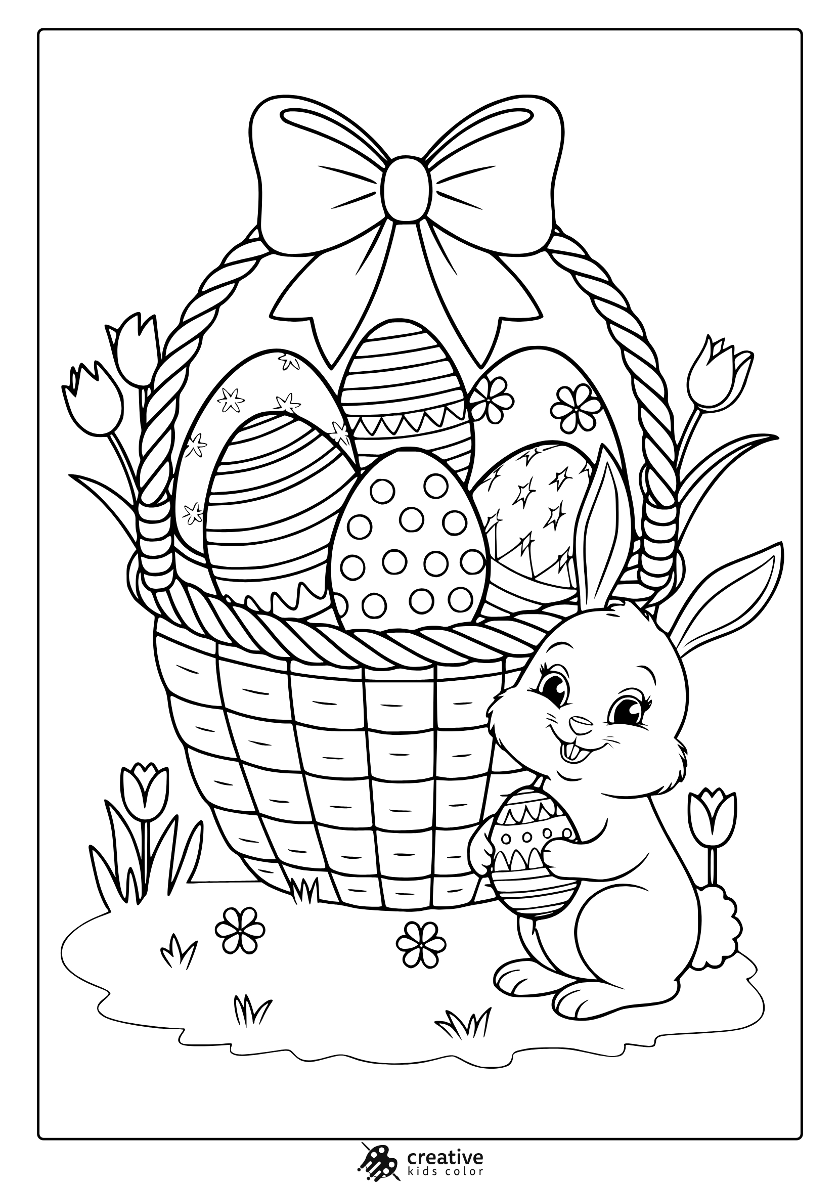 30+ Easter Coloring Pages (Free Printable Pdfs) intended for Easter Eggs Coloring Sheets Free Printable