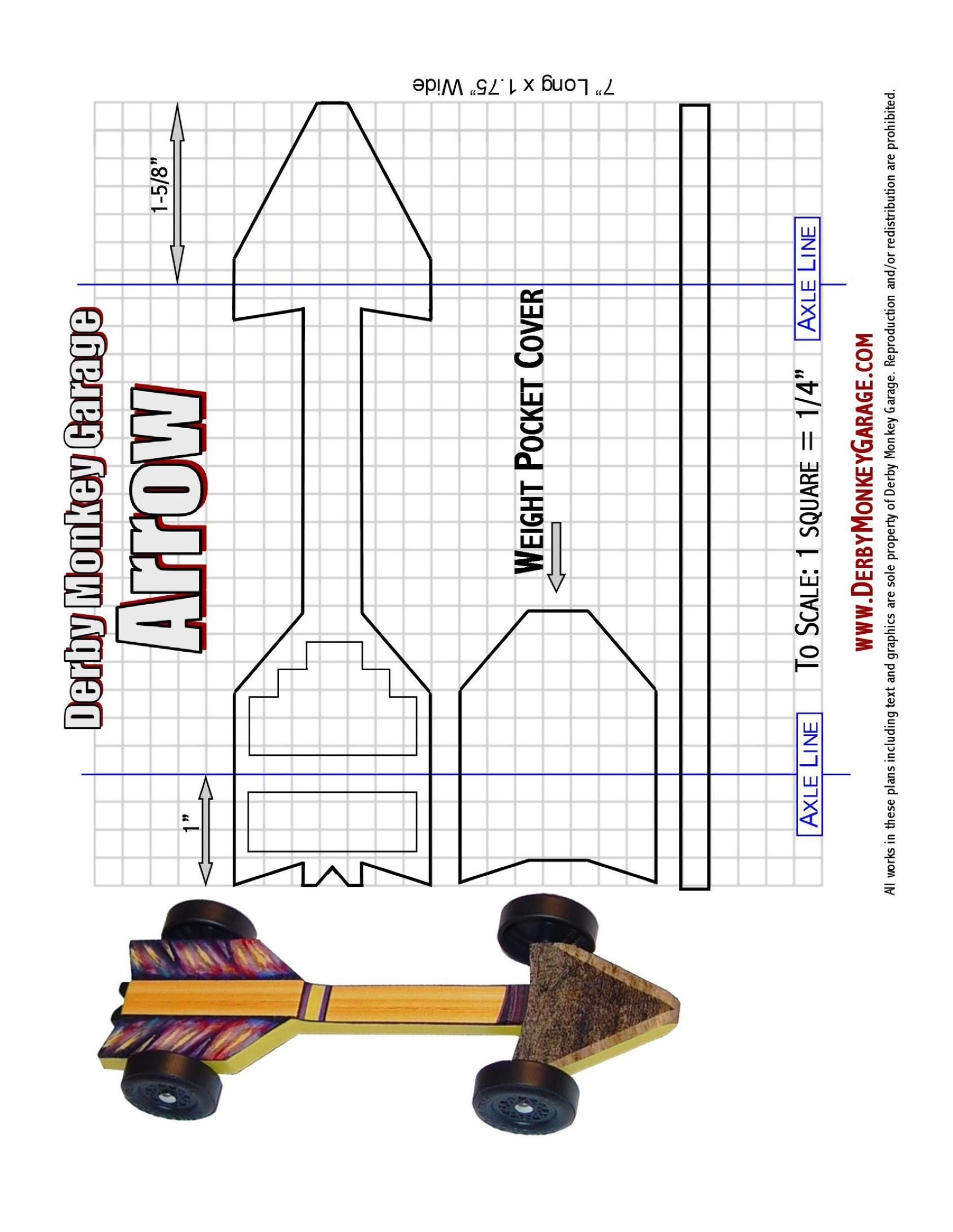 39 Awesome Pinewood Derby Car Designs &amp;amp; Templates ᐅ Templatelab regarding Free Printable Pinewood Derby Templates