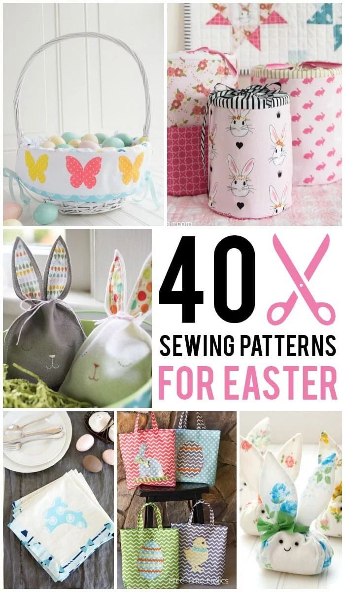 40 Creative Easter Sewing Patterns, Projects &amp;amp; Ideas with regard to Easter Sewing Patterns