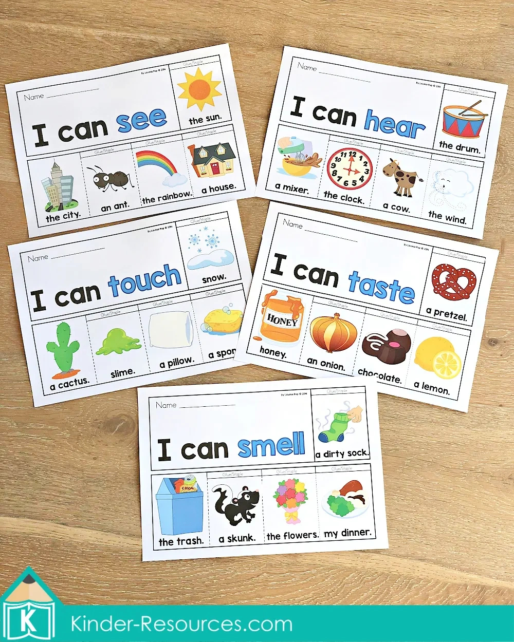 5 Senses Flip Books &amp;amp; Flap Book pertaining to 5 Senses Flip Book Printable Free