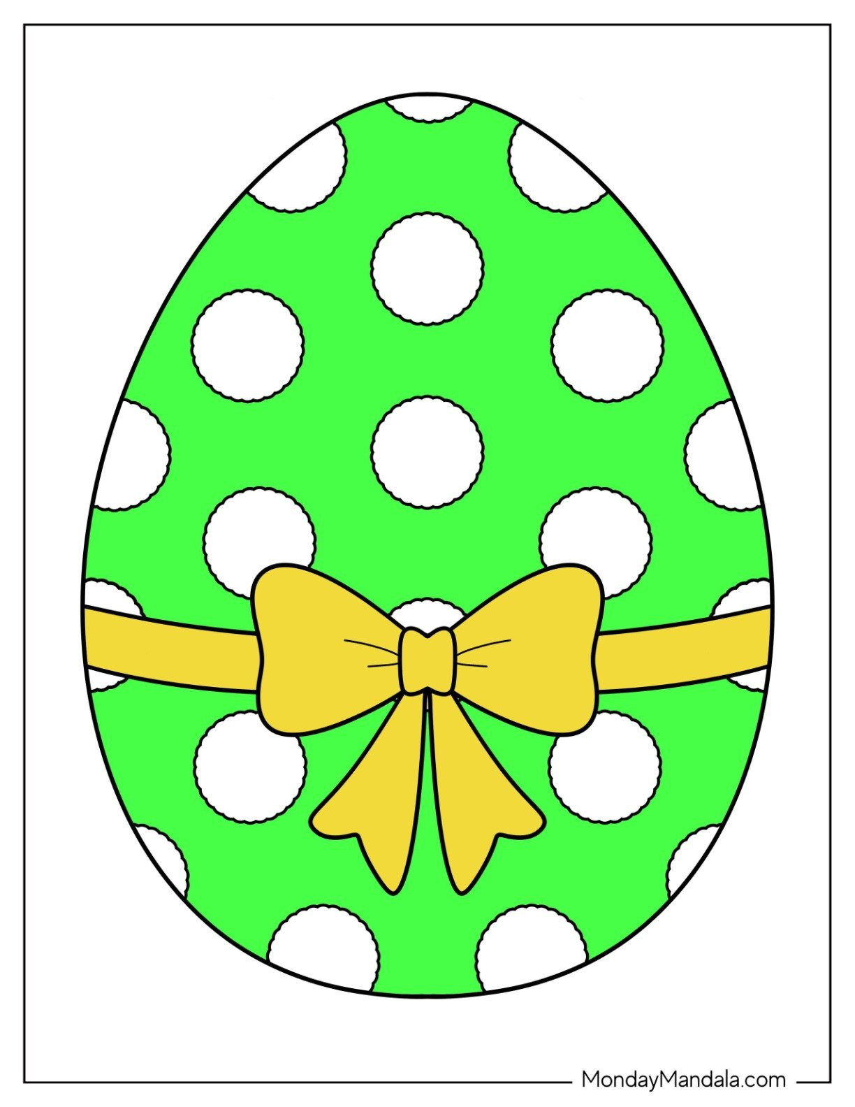 58 Easter Egg Templates (Free Pdf Printables) inside Large Easter Eggs Printable