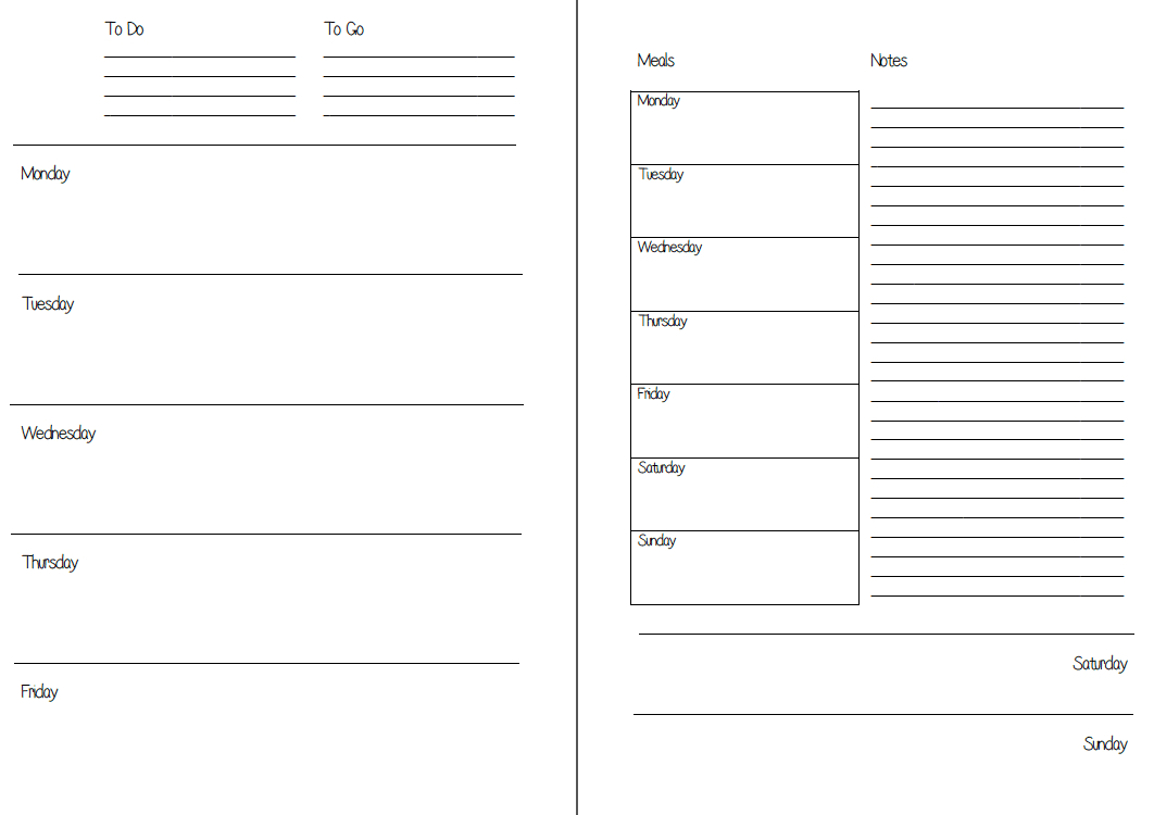 A6 Archives | Wendaful Planning – Planners, Productivity for A6 Planner Printables Free