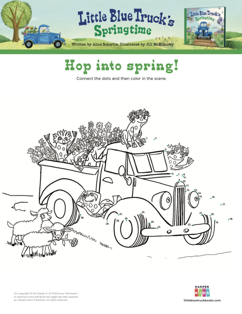 Activities - Fun Printables For Kids - Little Blue Truck for Little Blue Truck Printables