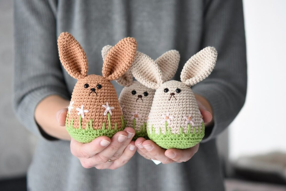 Amigurumi Spring Bunny | Free Crochet Pattern | Lilleliis for Crochet Pattern Easter Bunny