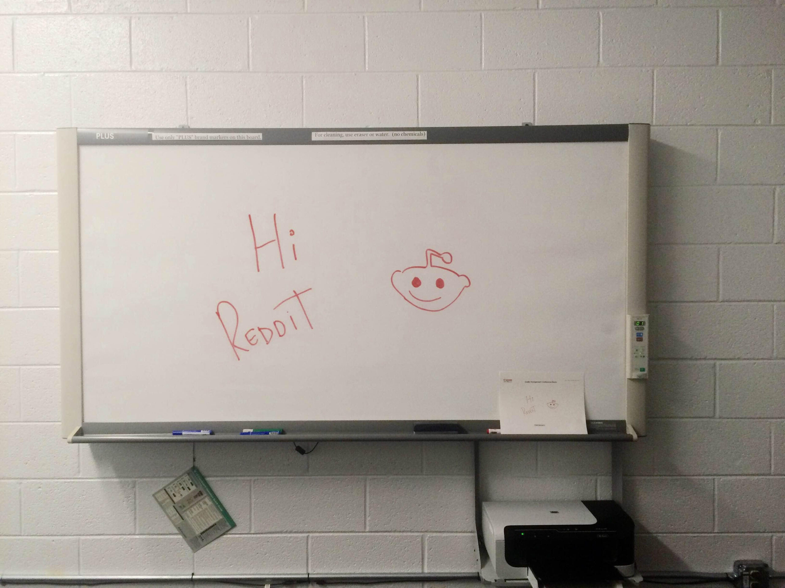 At Work We Have A Whiteboard That Allows You To Print What You pertaining to Printable Dry Erase Board