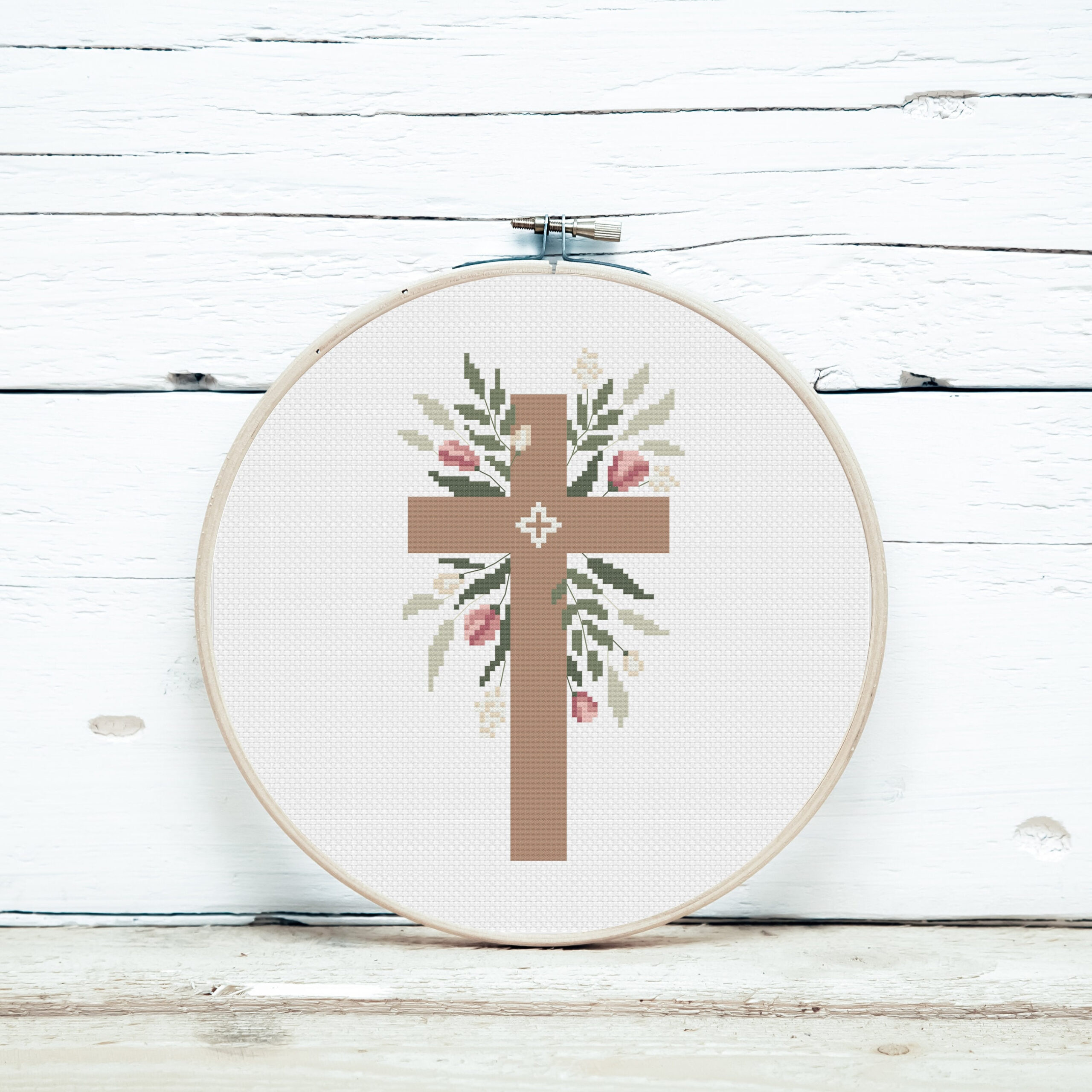 Buy Small Religious Cross Stitch Pattern, Delicate Diy Craft for Religious Easter Cross Stitch Patterns
