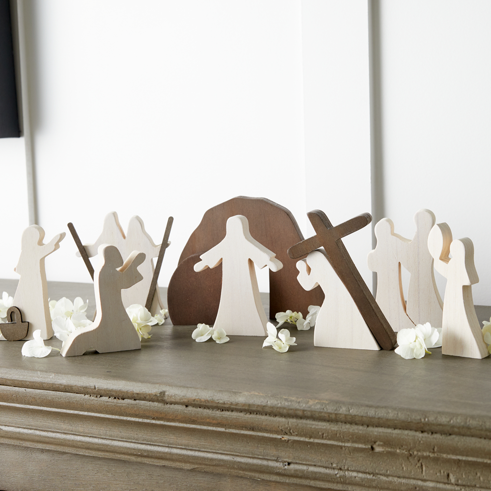 Christ-Centered Easter Traditions - Mckenzie Sue Makes in Easter Nativity Pattern