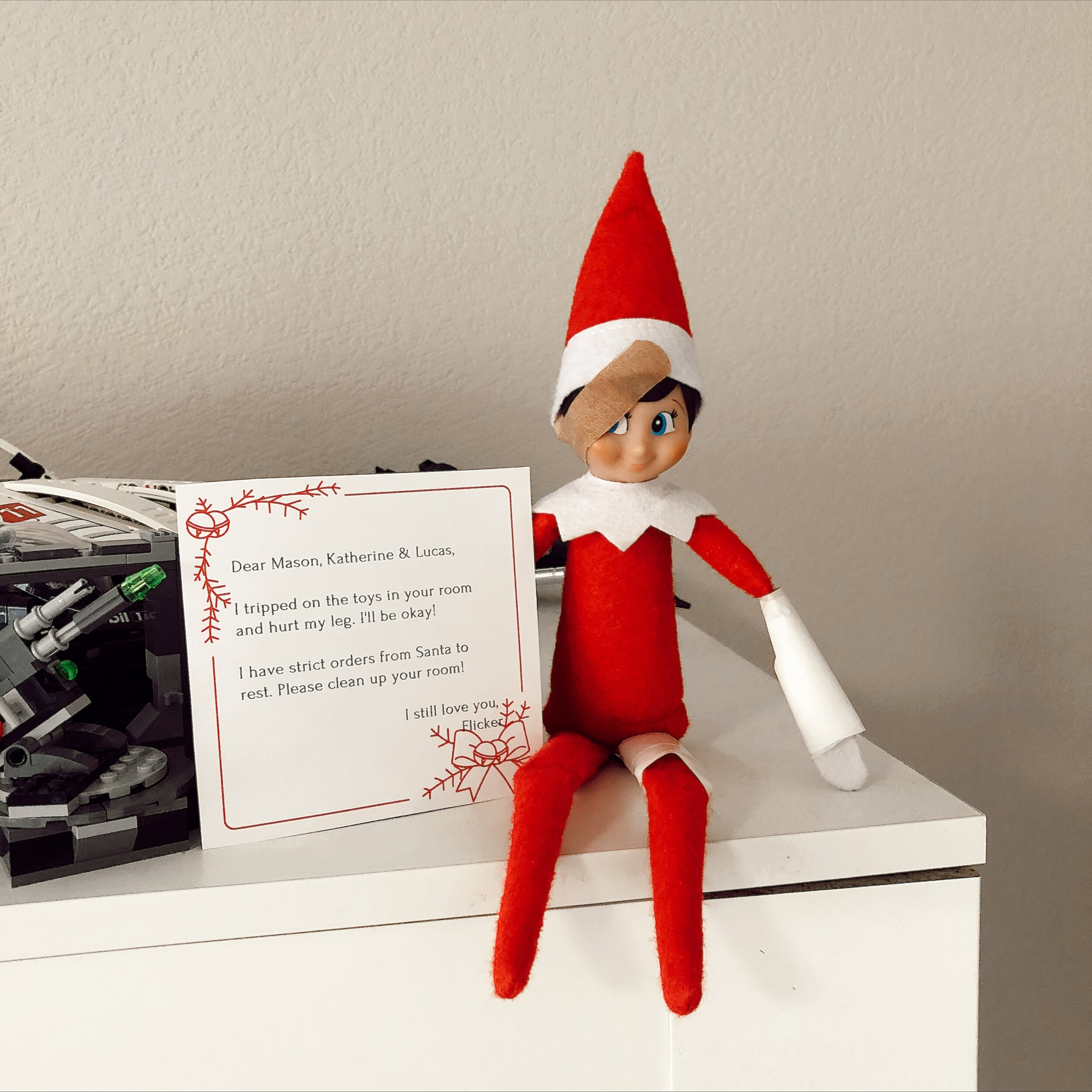 Countdown To Christmas With Elf On The Shelf — House Of Mark regarding Elf on the Shelf Clean Your Room Printable