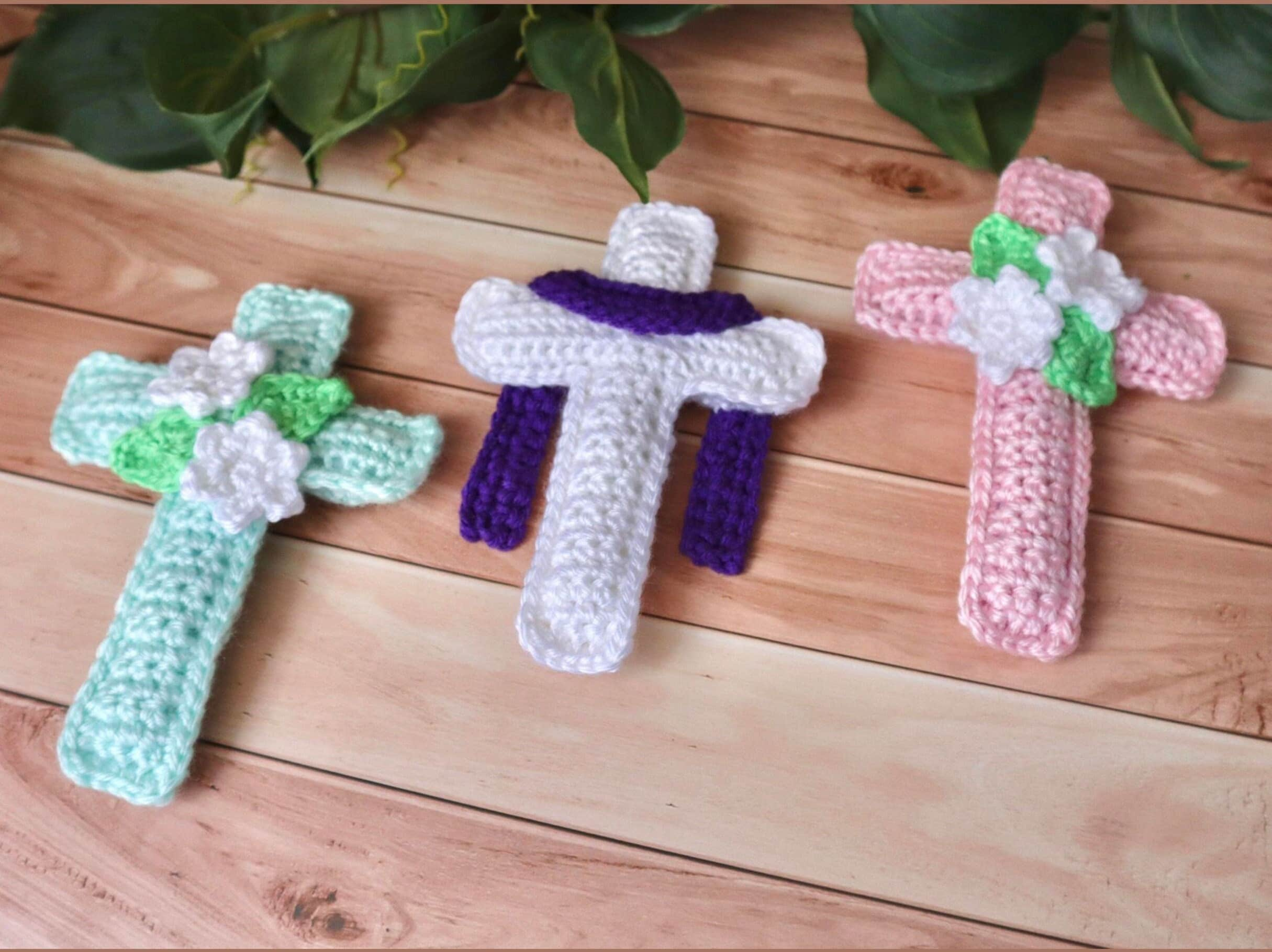 Cross Crochet Pattern, Easter Crochet Pattern, Christian Crochet within Crochet Easter Cross Pattern