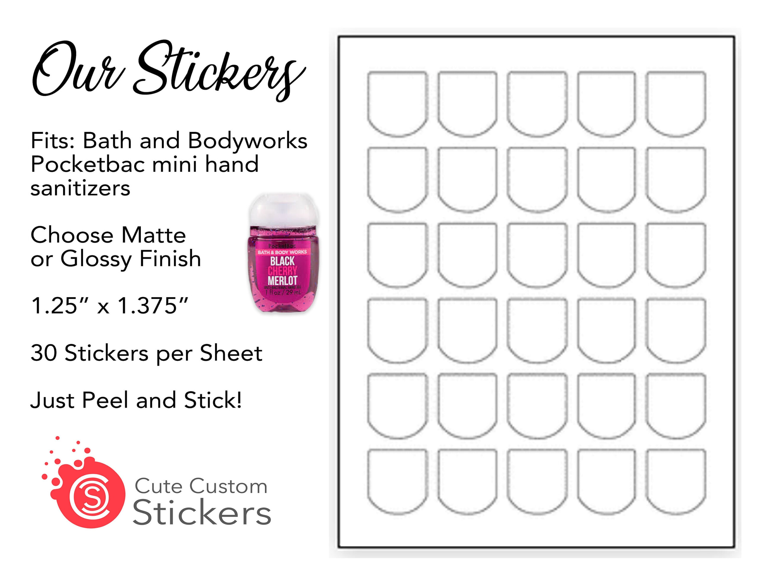 Custom Hand Sanitizer Labels / Labels Only / 2 Sizes / Custom pertaining to Printable Bath and Body Works Hand Sanitizer Label Template Free