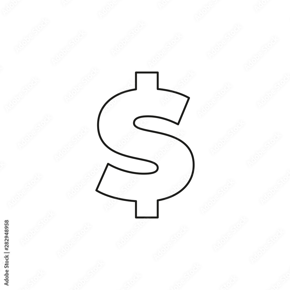Dollar Sign Vector Art &amp;amp; Graphics | Freevector pertaining to Printable Dollar Sign Template