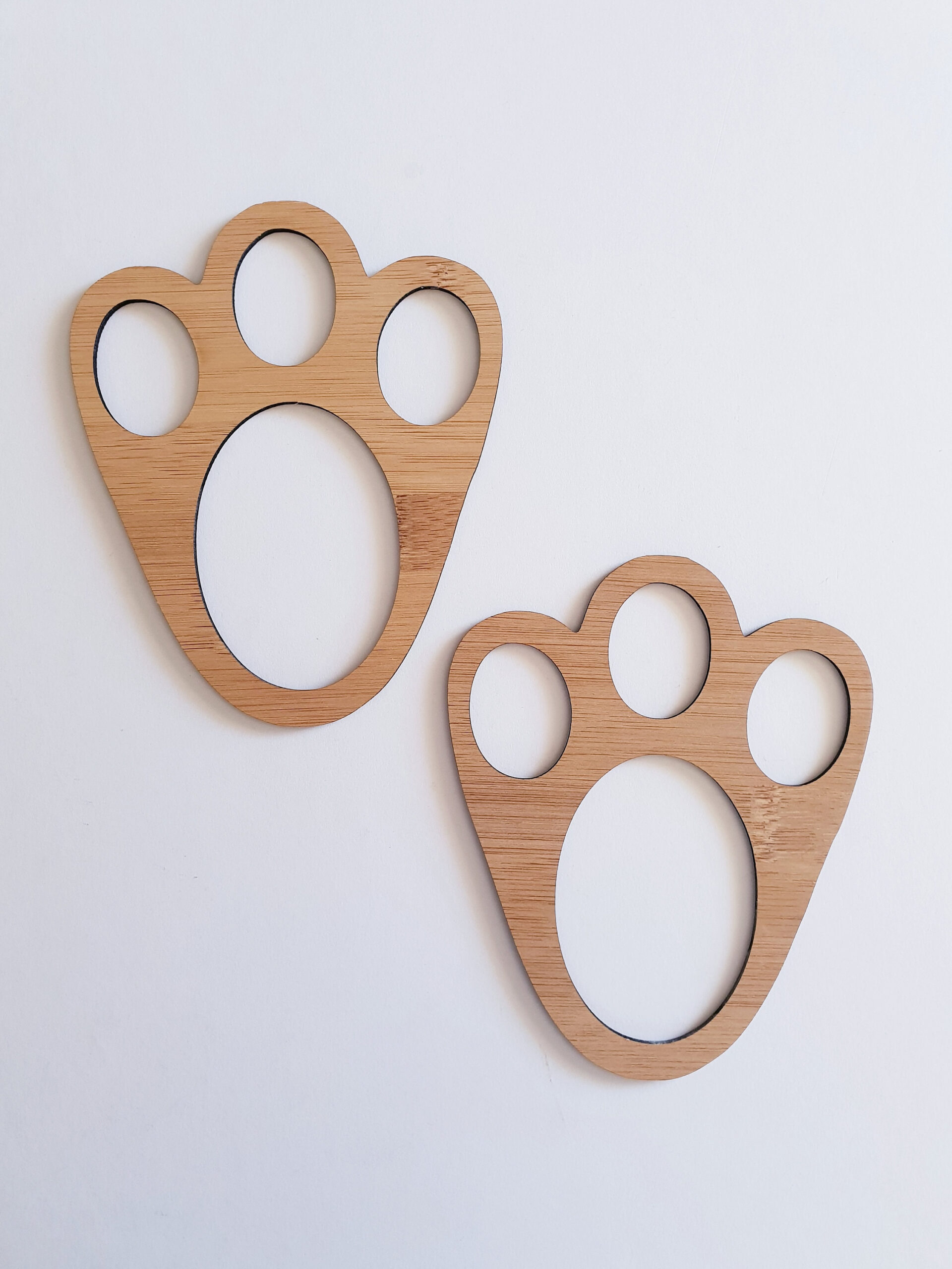 Easter Bunny Foot Print Stencil-Easter Bunny Footprints-Easter inside Easter Bunny Footprint Stencil Kmart