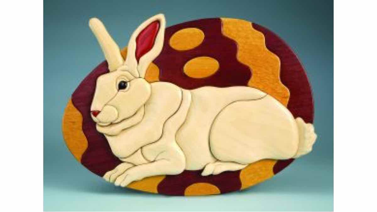 Easter Bunny Intarsia Pdf – Free Woodworking Plan in Printable Free Downloadable Intarsia Wood Patterns
