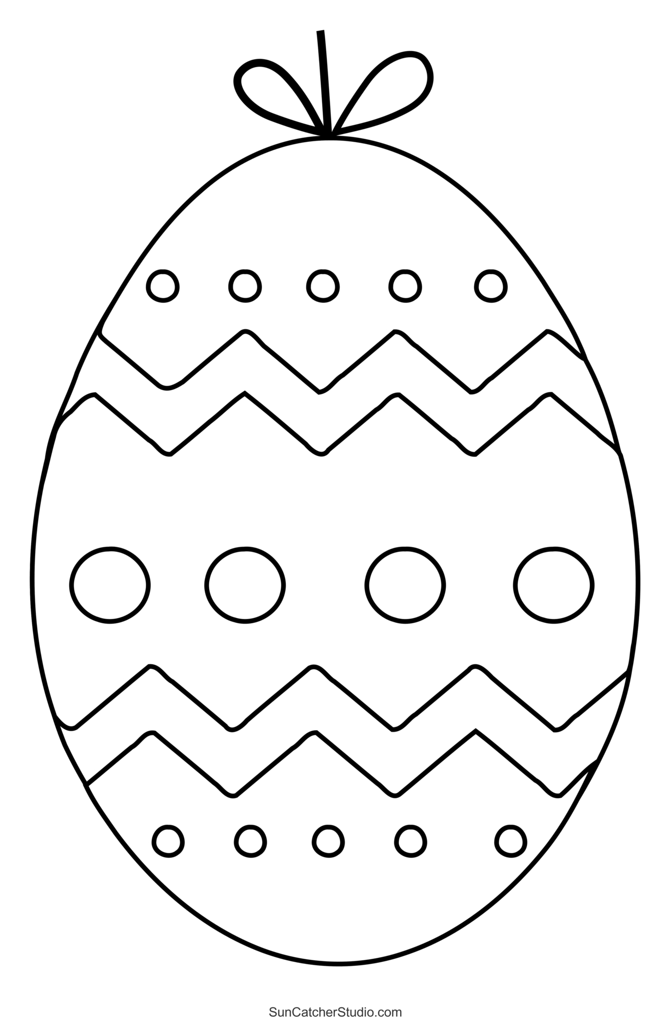 Easter Clip Art Patterns (Egg And Bunny Stencils) – Free inside Free Printable Easter Stencil