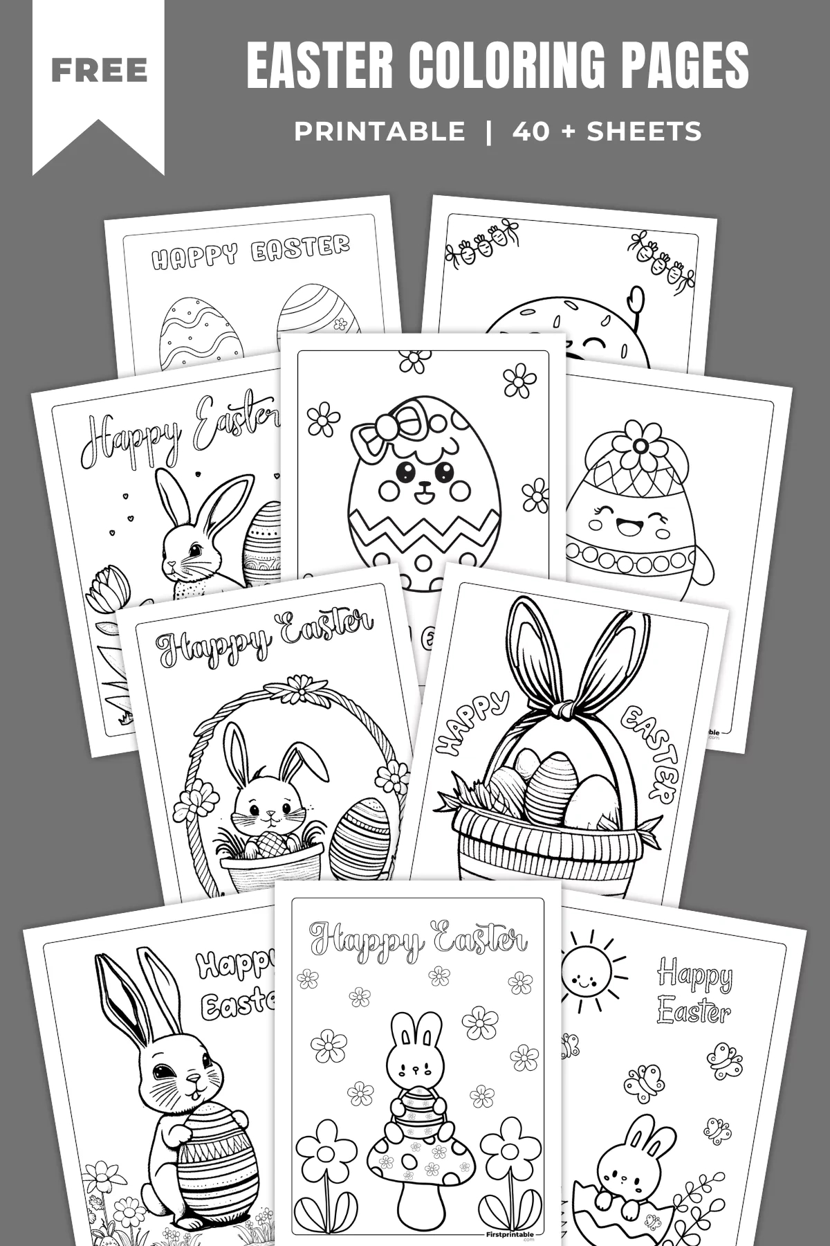 Easter Coloring Pages | 100+ Free Pdf Printables regarding Easter Printable Images
