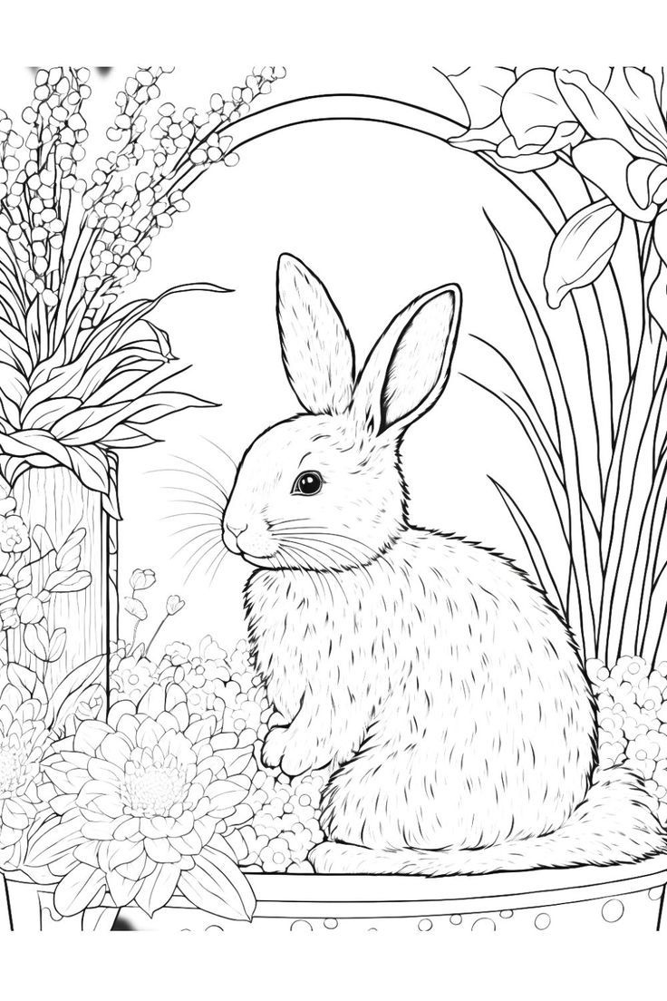 Easter Coloring Pages For Adults | Easter Coloring Pages Printable in Printable Easter Colouring Pages