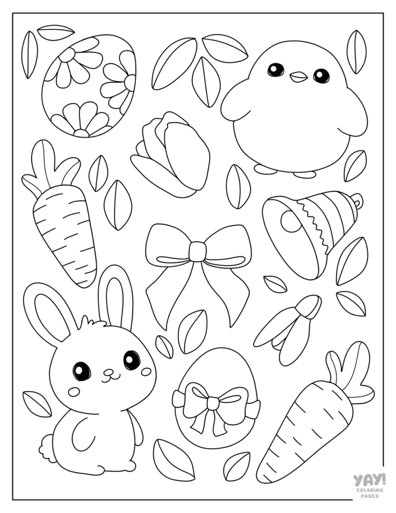 Easter Coloring Pages (Free Printables) for Printable Coloring Pages Easter